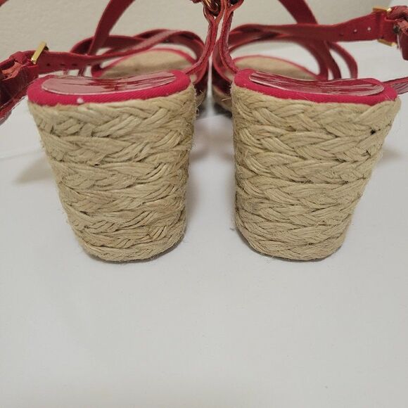 Ralph Lauren Sandal Wedge Shoe - Picture 5 of 16